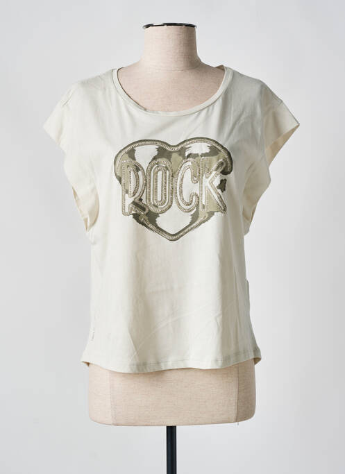 T-shirt blanc EVA KAYAN pour femme