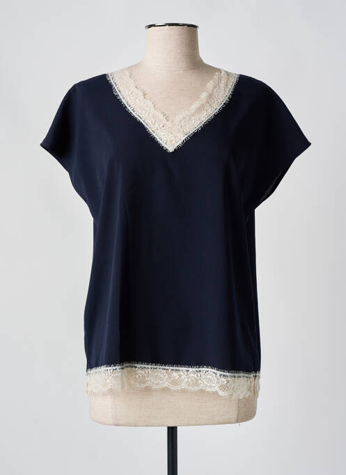 T-shirt bleu DEVERNOIS pour femme