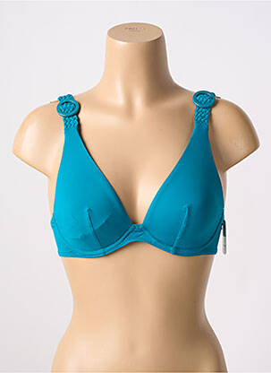 Haut de maillot de bain haut soutien-gorge emboitant haut soutien-gorge emboitant bleu AUBADE femme