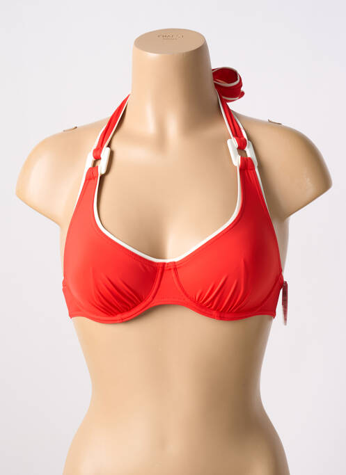 Haut de maillot de bain orange AUBADE femme