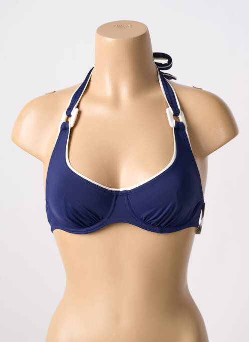 Haut de maillot de bain bleu AUBADE pour femme