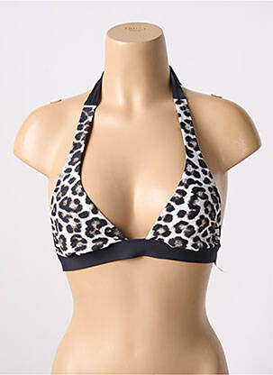 Haut de maillot de bain stretch haut triangles beige AUBADE femme