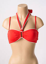 Haut de maillot de bain haut bandeau haut bandeau orange AUBADE femme