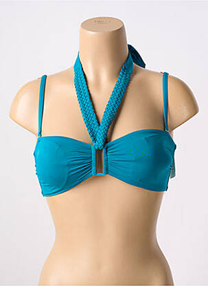 Haut de maillot de bain haut bandeau haut bandeau bleu AUBADE femme