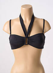 Haut de maillot de bain noir AUBADE pour femme seconde vue