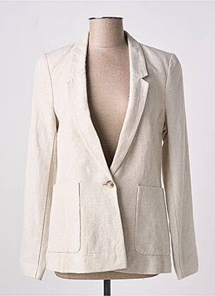 Blazer poches beige ESPRIT femme