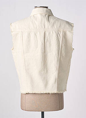 Veste casual coupe droite beige ESPRIT femme