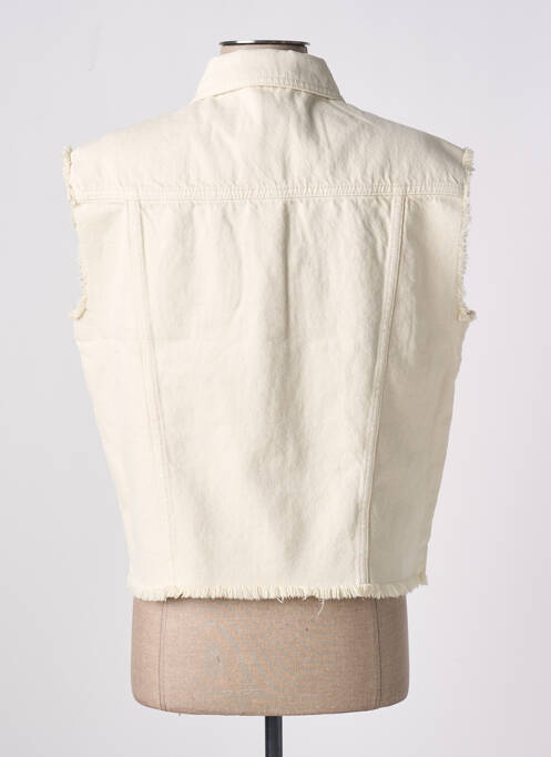 Veste casual coupe droite beige ESPRIT femme