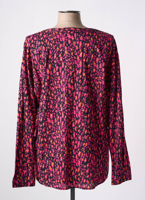 Blouse rose EDC pour femme