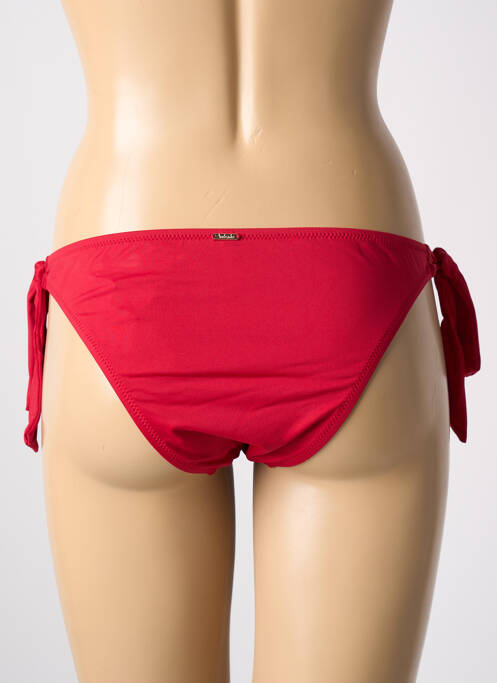 Bas de maillot de bain rouge AUBADE femme