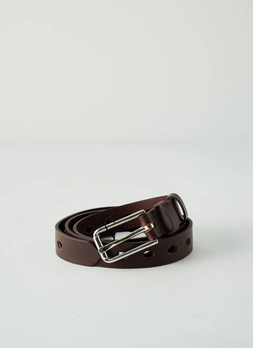 Ceinture marron HERBERT FRÈRE ET SOEUR pour femme