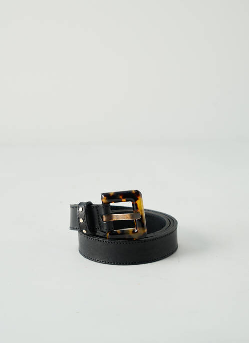 Ceinture noir HERBERT FRÈRE ET SOEUR pour femme