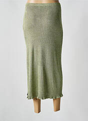 Jupe longue vert MAJESTIC FILATURES pour femme seconde vue