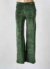 Pantalon large vert MAJESTIC FILATURES pour femme seconde vue