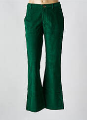 Pantalon large vert STORIATIPIC pour femme seconde vue