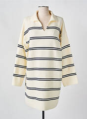 Robe pull beige EMILIE.K pour femme seconde vue