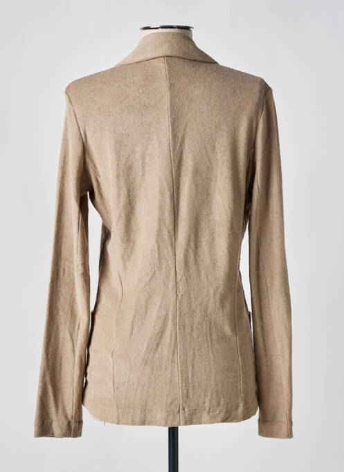 Blazer beige MAJESTIC FILATURES pour femme