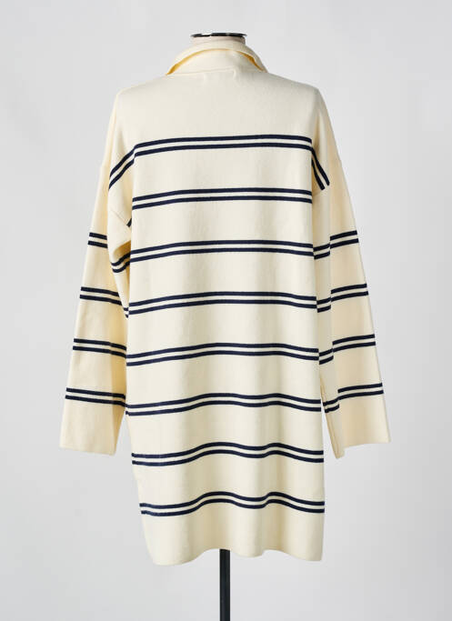 Robe pull beige EMILIE.K pour femme