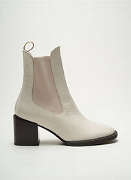 Bottines/boots talon bottier talon de 4 à 6cm blanc HOGL femme