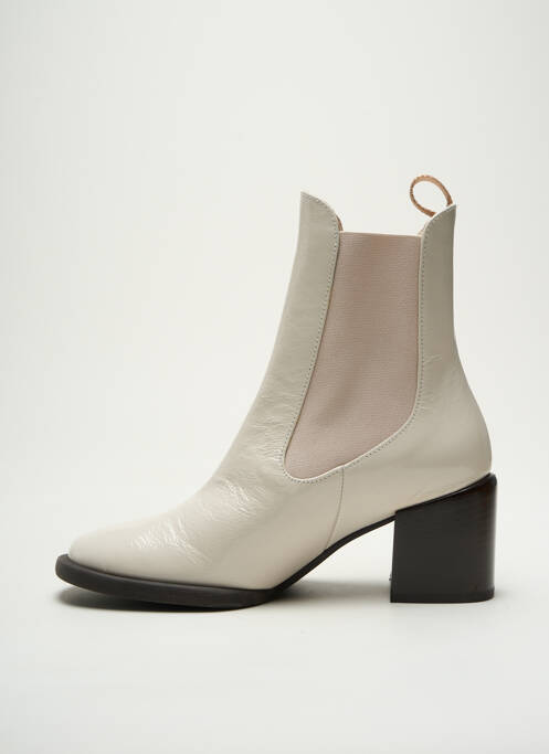 Bottines/boots talon bottier talon de 4 à 6cm blanc HOGL femme