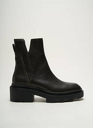 Bottines/boots matière lisse talon de 4 à 6cm gris ASH femme