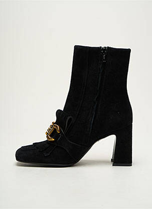 Bottines/boots nubuck talon de 4 à 6cm noir BRUNO PREMI femme