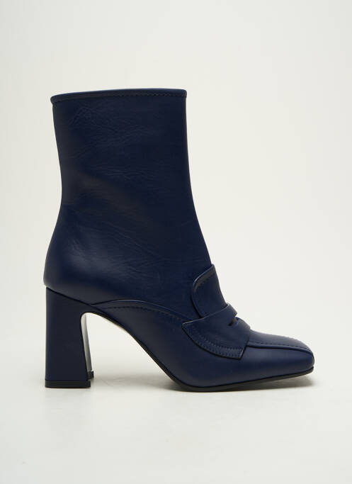 Bottines/Boots bleu BRUNO PREMI pour femme