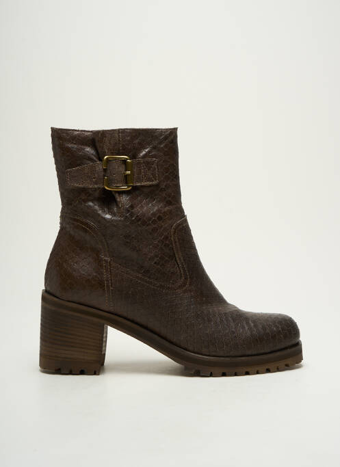 Bottines/Boots marron NIMAL pour femme