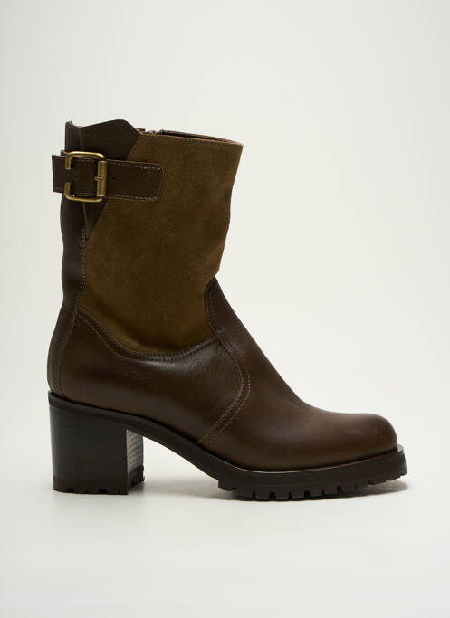 Bottines/Boots vert NIMAL pour femme