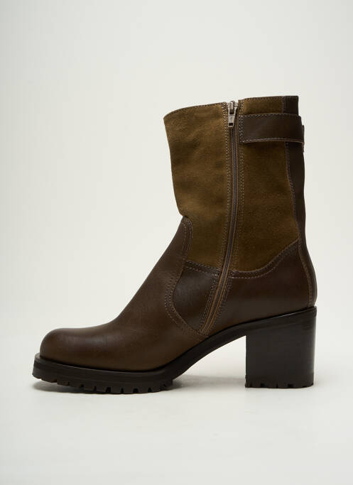 Bottines/Boots vert NIMAL pour femme