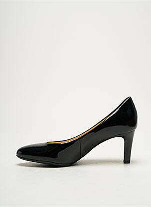 Escarpins matière lisse talon de 4 à 6cm noir HOGL femme