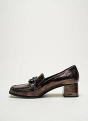 Mocassins marron REQINS pour femme seconde vue