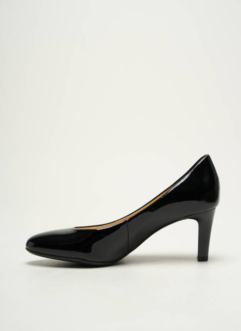Escarpins matière lisse talon de 4 à 6cm noir HOGL femme