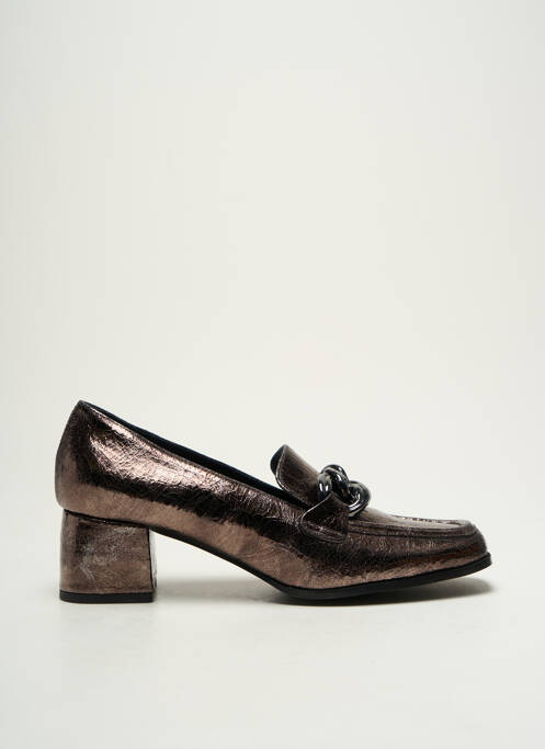Mocassins marron REQINS pour femme