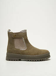 Bottines/boots tissage tissage pailleté talon bas vert BABYBOTTE fille