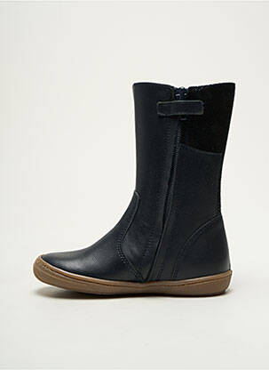 Bottes voute plantaire bout rond bleu BABYBOTTE fille
