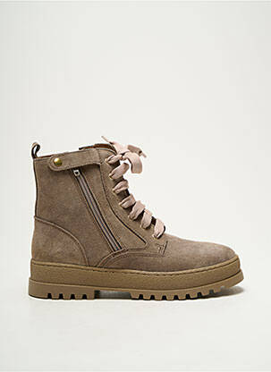 Bottines/boots voute plantaire bout rond beige BABYBOTTE fille