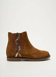 Bottines/boots semelle amovible talon bas marron BABYBOTTE fille