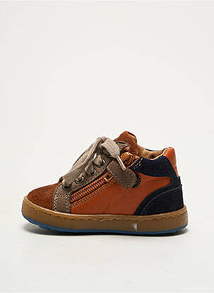 Baskets bout rond bout rond orange BABYBOTTE garçon