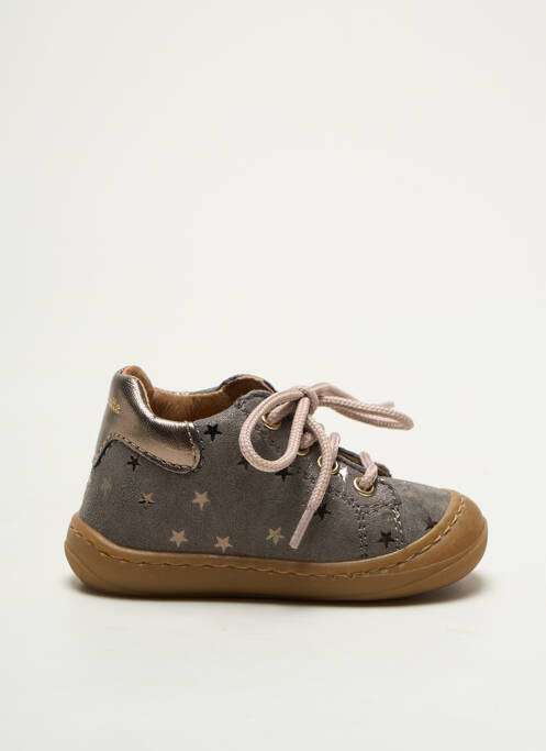 Baskets gris BABYBOTTE pour fille