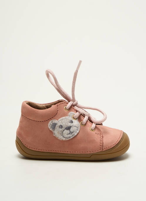 Bottillons rose BABYBOTTE pour fille