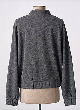 Blouson col v gris B.YOUNG femme