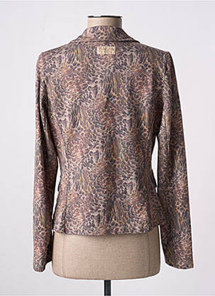 Blazer coupe cintrée marron PAKO LITTO femme