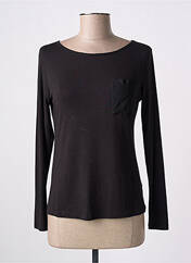 T-shirt noir FRACOMINA pour femme seconde vue