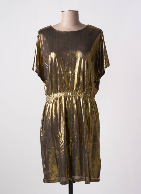 Robe courte or MOLLY BRACKEN pour femme