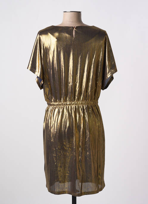 Robe courte or MOLLY BRACKEN pour femme