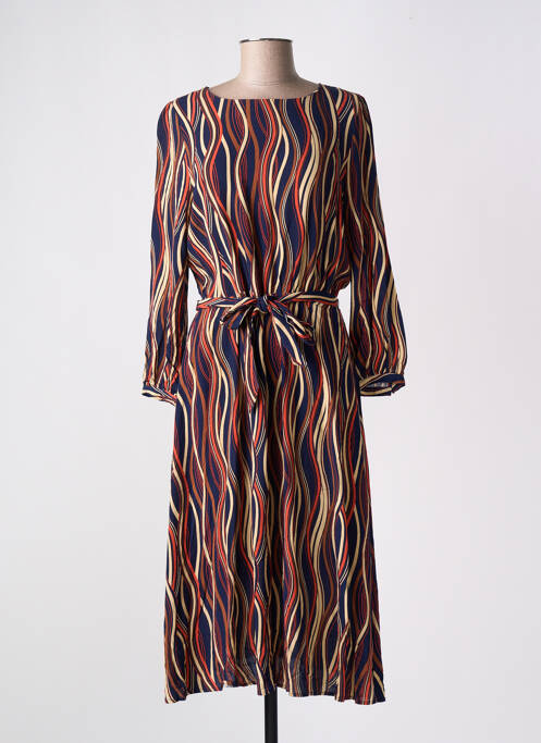 Robe mi-longue bleu KING LOUIE pour femme