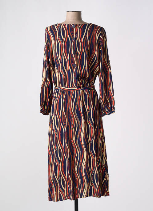 Robe mi-longue bleu KING LOUIE pour femme