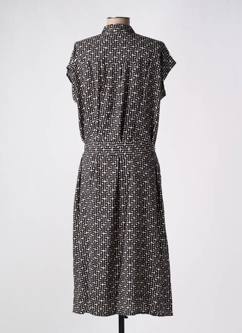 Robe mi-longue noir KING LOUIE pour femme