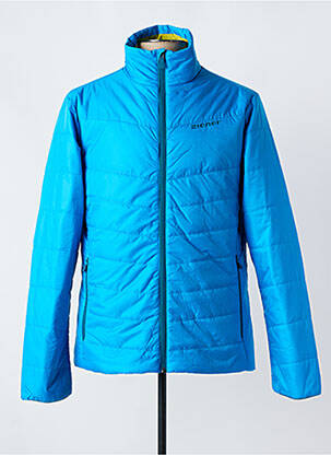 Doudoune poches sans capuche bleu ZIENER homme